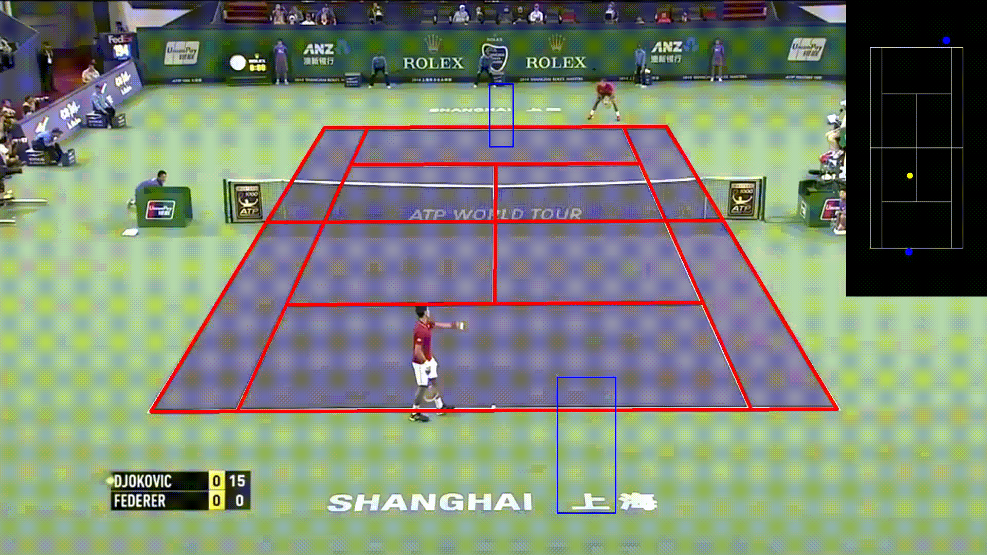 Computer vision demo for OneCourt sports accessibility project